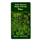 Dill Herbal Labels (Voorkant)