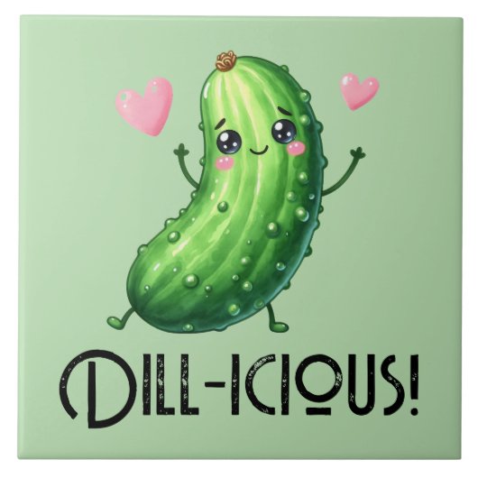 Dill-icious Tegeltje (Voorkant)