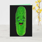 DILL PICKLE BIG DILL CARTES D'ANNIVERSAIRE (Fleur jaune)
