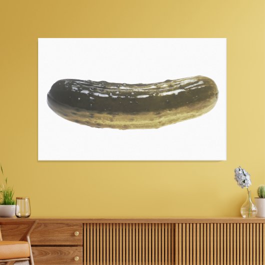 Dill Pickle Canvas Afdruk (Insitu (Woonkamer))