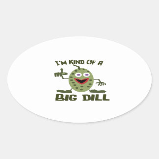 Dill Pickle Pun - Grappige Stickers