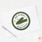 Dill Pickles 3"  Klassieke Ronde Sticker (Envelop)