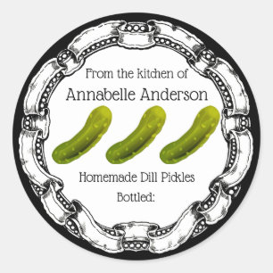 Dill Pickles Label personaliseren