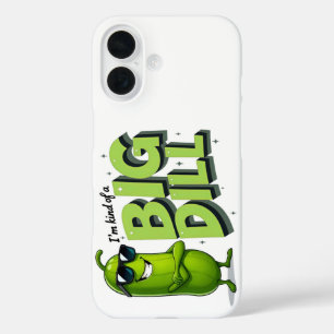 Dill Pickles Lovers Gift - Grappige Cartoon Design iPhone 16 Hoesje