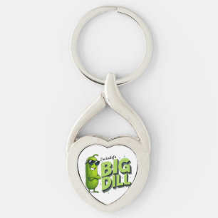 Dill Pickles Lovers Gift - Grappige Cartoon Design Sleutelhanger