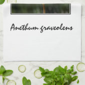 Dill weed delly theedoek (Gevouwen)