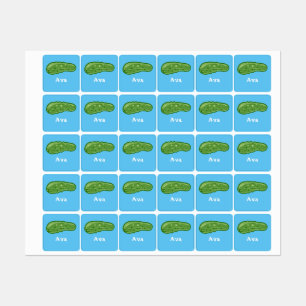 Dill With It Design - Petit Étiquette Carré