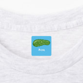 Dill With It Design - Petit Étiquette Carré (Apposé)