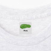 Dill With It Design - Petit Étiquette Carré (Apposé)