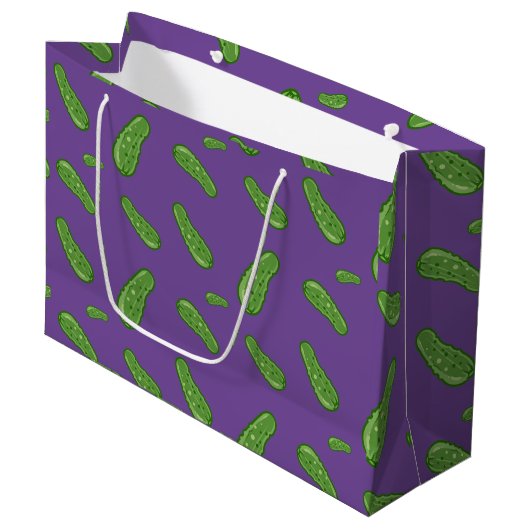 Dill With It Design - Sac cadeau - Grand (Devant Angle)