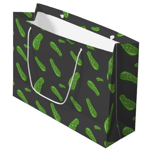 Dill With It Design - Sac cadeau - Grand (Devant Angle)