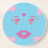 Dilli, The Blue Sponap Onderzetter.ai Zandsteen Onderzetter (Voorkant)