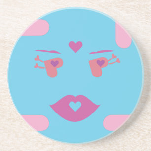 Dilli, The Blue Sponap Onderzetter.ai Zandsteen Onderzetter