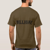DILLIGAF - Grappig rude "Zie ik eruit alsof ik A g T-shirt (Achterkant)