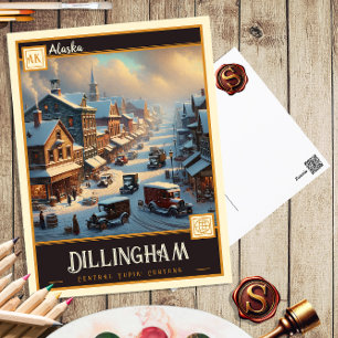 Dillingham, Alaska BRIEFKAART