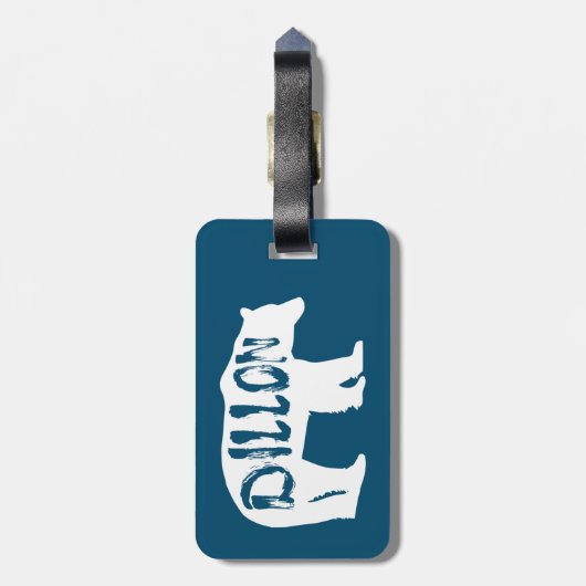 Dillon Colorado Beer Bagagelabel (Achterkant verticaal)