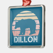 Dillon Colorado Retro Beer Metalen Ornament (Links)