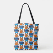 Dillon de Kat Tote Bag (Achterkant)