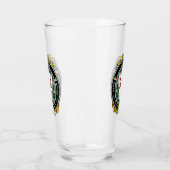 Dillon Irish Shield Bierglas Glas (Links)
