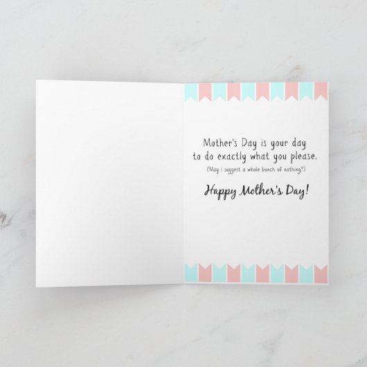 Dilly Dally - Moederdag Kaart (Binnen)