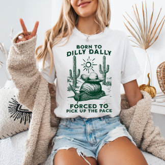 Dilly Dally Westerne woestijnslak T-shirt