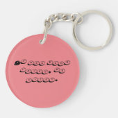 Dilly de clown sleutelhanger (Achterkant)