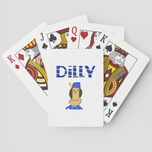 Dilly Klassieke Speelkaarten (Achterkant)