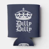 Dilly Vriend Koning of Koningin Blikjeskoeler (Achterkant)