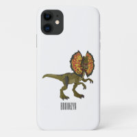 Dilophosaurus cartoon illustratie