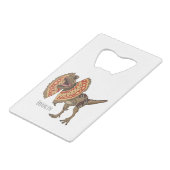 Dilophosaurus dessin animé (Devant Angle)