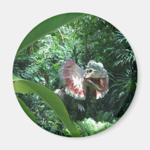Dilophosaurus Dinosaur in het wild Magneet