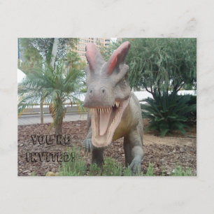 Dilophosaurus Dinosaur Kaart