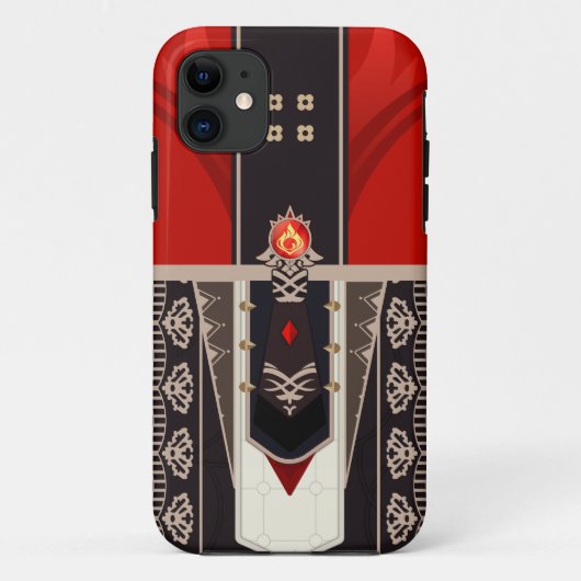 Diluc Genshin Impact Case-Mate iPhone Case (Achterkant)