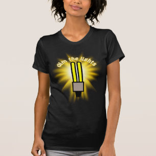 Dim het 2U-energiebesparende licht T-shirt