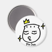 Dim Sum Dumpling Magnet Magneet (Voorkant / Achterkant)