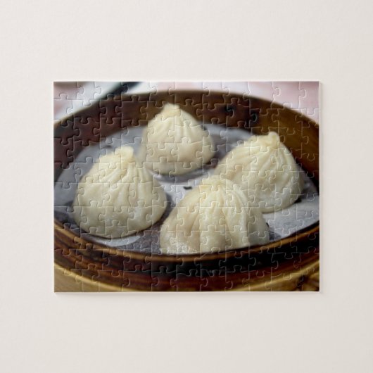 DIM SUM DUMPLINGS JIGSAW PUZZLES (Horizontal)