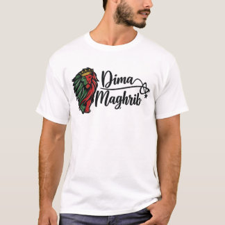 Dima Maghrib Leeuw Logo T-shirt