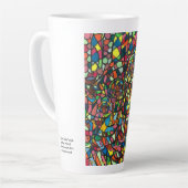 "Dimanche de Pâques" Latte mug (Angle gauche)