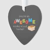 Dimanche Jour d'appréciation de l'enseignant de l' (devant)