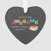 Dimanche Jour d'appréciation de l'enseignant de l' (devant)