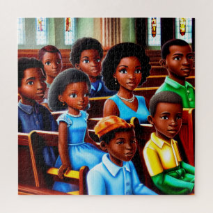 Dimanche matin Christian Jigsaw Puzzle