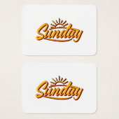 DIMANCHE MEILLEUR ÉTÉ (Devant & derrière)