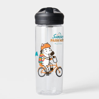 Dimanche Parkways Zebra bouteille d'eau