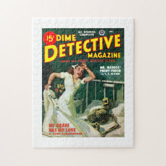 Dime Detective Magazine (december 1948) Legpuzzel