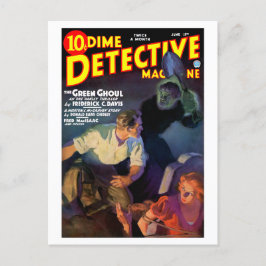Dime Detective Magazine (juni 1935) Briefkaart