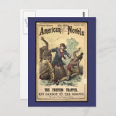 Dime Novel Kit Carson Briefkaart (Voorkant / Achterkant)