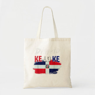 Dimelo Ke Lo Ke Dominicaanse Republiek Vlag 711 Tote Bag