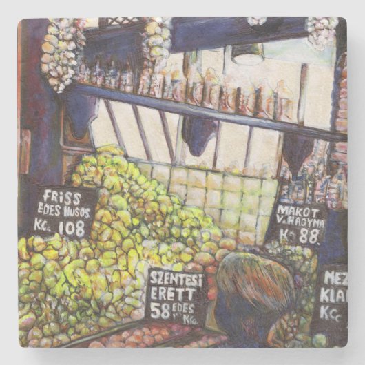 Dimensies van nieuwsgierigheid stenen onderzetter (Voorkant)