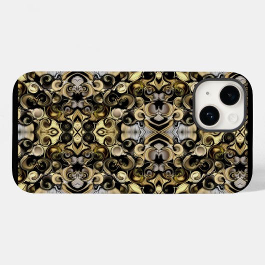 "Dimension Vs Shape", Apple iPhone 14 Hoesje (Achterkant (horizontaal))