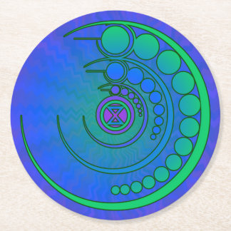 Dimension ZYX-Onderzetter Ronde Kartonnen Onderzetter